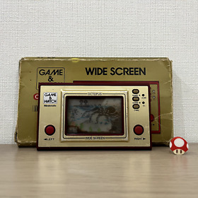 🔥 OCTOPUS Game and Watch Nintendo 1981 (Made in Japan) WITH ORIGINAL BOX