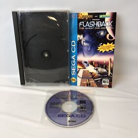 Flashback: The Quest for Identity (Sega CD) Complete CIB w/ Reg Card - Longbox