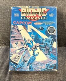 Bionic Commando Nintendo NES Box Only! ~ No Game! ~ Fast Shipping! ~ LQQK