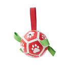 Dog Toys Soccer Ball with Grab Tabs, Interactive Dog Pets for Tug of War, Gifts