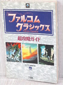 FALCOM CLASSICS Guide Ys Xanadu Dragon Slayer Sega Saturn Japan Book SG55