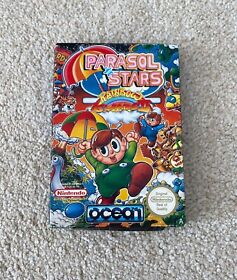 Parasol Stars : Rainbow Islands 2 - Nintendo NES Game - Boxed & Complete - PAL A