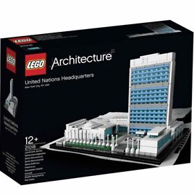 New LEGO Architecture 21018 United Nations Headquarters SET age 12+ SEALED