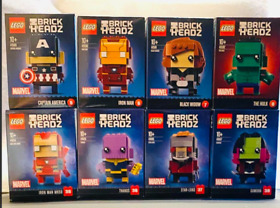 Lego Brickheadz 41492 – SDCC – Iron Man & Captain America - NEW - RARE 8 sets