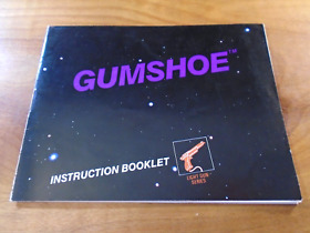 Gumshoe Nintendo NES Manual Only ~ Instruction Booklet