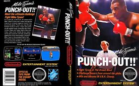 - Mike Tyson Punch Out NES Replacement Game Case Box Cover Artwork Art Only