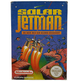 Solar Jetman Nintendo NES Spiel PAL B Getestet Komplett in OVP Deutsch Händler