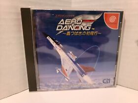 Aero Dancing F: Todoroki Tsubasa no Hatsu Hikou Japan Import Dreamcast US Seller