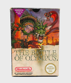 The Battle Of Olympus Nintendo NES