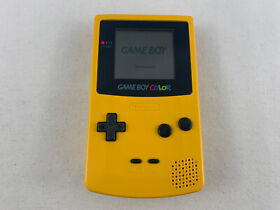 Nintendo Gameboy Color Dandelion Yellow Handheld - Excellent Condition - TESTED