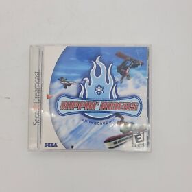 Rippin' Riders Snowboarding (Sega Dreamcast, 1999) Complete 