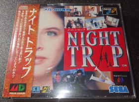 NIGHT TRAP　SEGA Mega CD   Brand New  NTSC-J w/Spine Card(Obi)