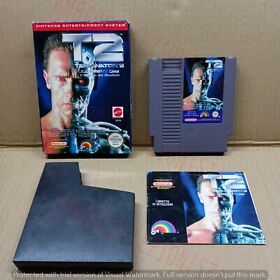 Nintendo NES Retro Game - Terminator 2 ITA Video Game with Box + Booklet