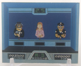 Hogan's Alley #15 Family Computer Card Menko Amada Famicom Konami 1985 Japan A2