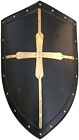 Medieval Crusader Warrior Metal Shield Knights Battle Ready Templar Shield
