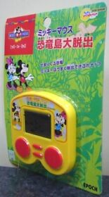 Epoch LCD GAME Mickey Mouse Dinosaur Island Escape Game Japan Import New F/S 