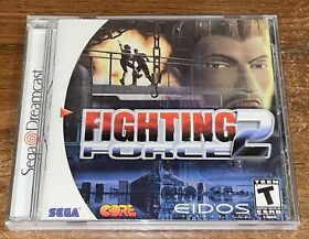 SEGA DREAMCAST - FIGHTING FORCE 2 Game COMPLETE New FACTORY SEALED Mint!