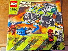 Lego Ninjago Power Miners Super Heroes Kingdoms Manuals, pick 1 or more for disc