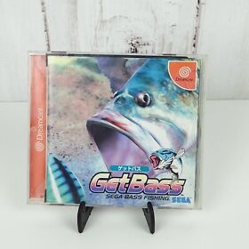 Get Bass Sega Bass Fishing (Sega Dreamcast | DC) Complete CIB Japanese Import