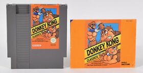 Nintendo NES,Donkey Kong Cassics,Modul und Anleitung,NES-DJ-NOE