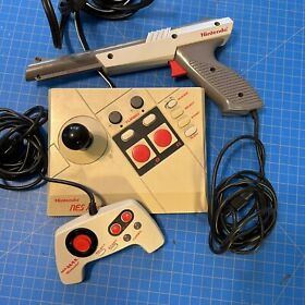 NES Accessories Lot TESTED Max Advantage Zapper Nintendo Entertainment System