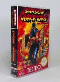 Storage CASE for use with NES Game - Shadow Warriors