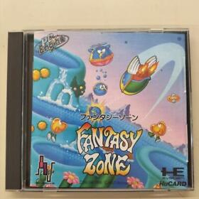 [Used in Case] NEC FANTASY ZONE PC Engine Software Hu Card from Japan