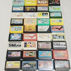 lot 36 Nintendo FC NES kuchibashi17 Donald Duck Ice Climber Goonies 1 Pac-Man