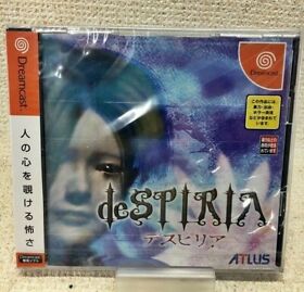 SEGA Dreamcast DESPIRIA deSPIRIA DC ATLUS Sealed 
