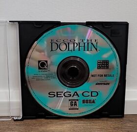 Ecco the Dolphin (Sega CD, 1993) Not For Resale Version 