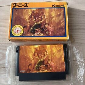 Famicom Goonies 1 FC Action Adventure Game Nintendo with Box  1986 Retro Used 4