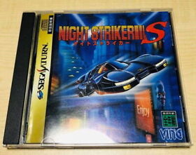 Night Striker S VING Sega Saturn TAITO 1996 Video Game Import From Japan