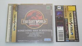 SegaSaturn Games SS " The Lost World Jurassic Park " TESTED /S0922