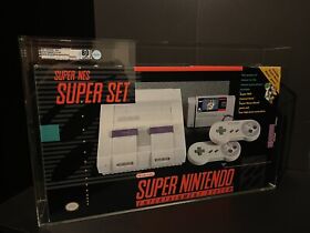 Super Nintendo Super Set (SNES) VGA Graded ( Brand New No Yellowing) Console