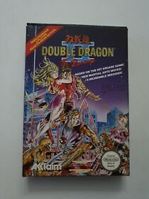 Nintendo NES Double Dragon 2 The Revenge Gioco, Versione PAL in scatola