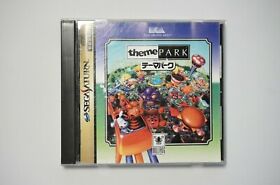 Sega Saturn Theme Park Japan SS game US Seller