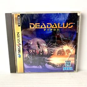 Deadalus - Sega Saturn - Tested & Working NTSC-J - Free Postage