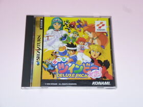 Sega Saturn Detana Twinbee Yahho Deluxe Pack SS Segasaturn Japan Game JP 