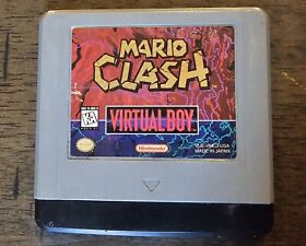 Nintendo Virtual Boy 1995 Mario Clash Cartridge Game VUE-VMCJ-USA Dust Cover