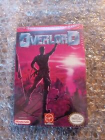 NES Nintendo OVERLORD / OVER LORD - NEW & Sealed with Authentic V-Overlap Seam!