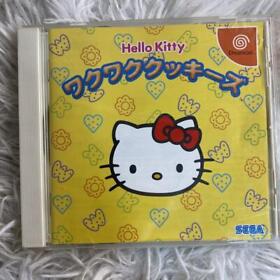 Used Dreamcast Game Hello Kitty Wakuwaku Cookies