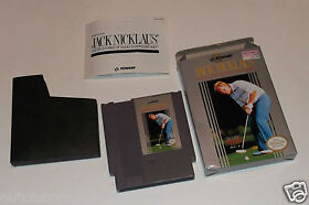 Jack Nicklaus' Greatest 18 Holes of Major Championship Golf (NES, 1990) CIB VGC