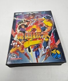 Sengoku Densyo 2 SNK Neo Geo AES Japan NGH-040 - Complete - US Seller