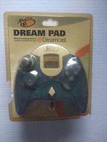 Mad Catz Official Licensed Dreamcast Controller DC Dream Pad Gamepad Blue Gaming
