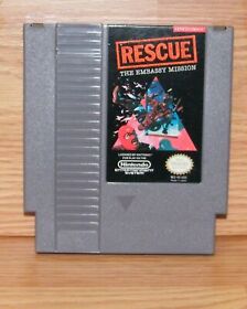 Rescue: The Embassy Mission (Nintendo Entertainment System, NES) *CARTRIDGE ONLY