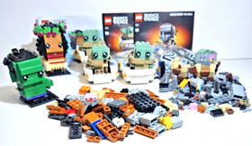 Lego Incomplete Brickheadz Lot 41592 Hulk 40621 Merida 75317 Mando 41591