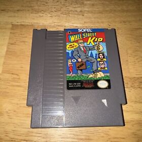 Wall Street Kid - 1990 NES Nintendo Game - Cart Only - TESTED! READ!