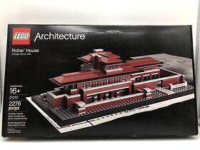 LEGO ARCHITECTURE ROBIE HOUSE 21010 - COMPLETE WITH MANUAL AND ORIGINAL BOX