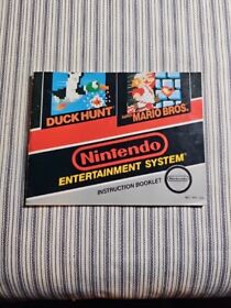 Nintendo NES Manual Solo Caza de Pato/Super Mario Bros. E