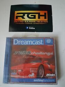 F355 CHALLENGE PASSIONE ROSSA SEGA DREAMCAST FRPAL GAME BRAND NEW FACTORY SEALED